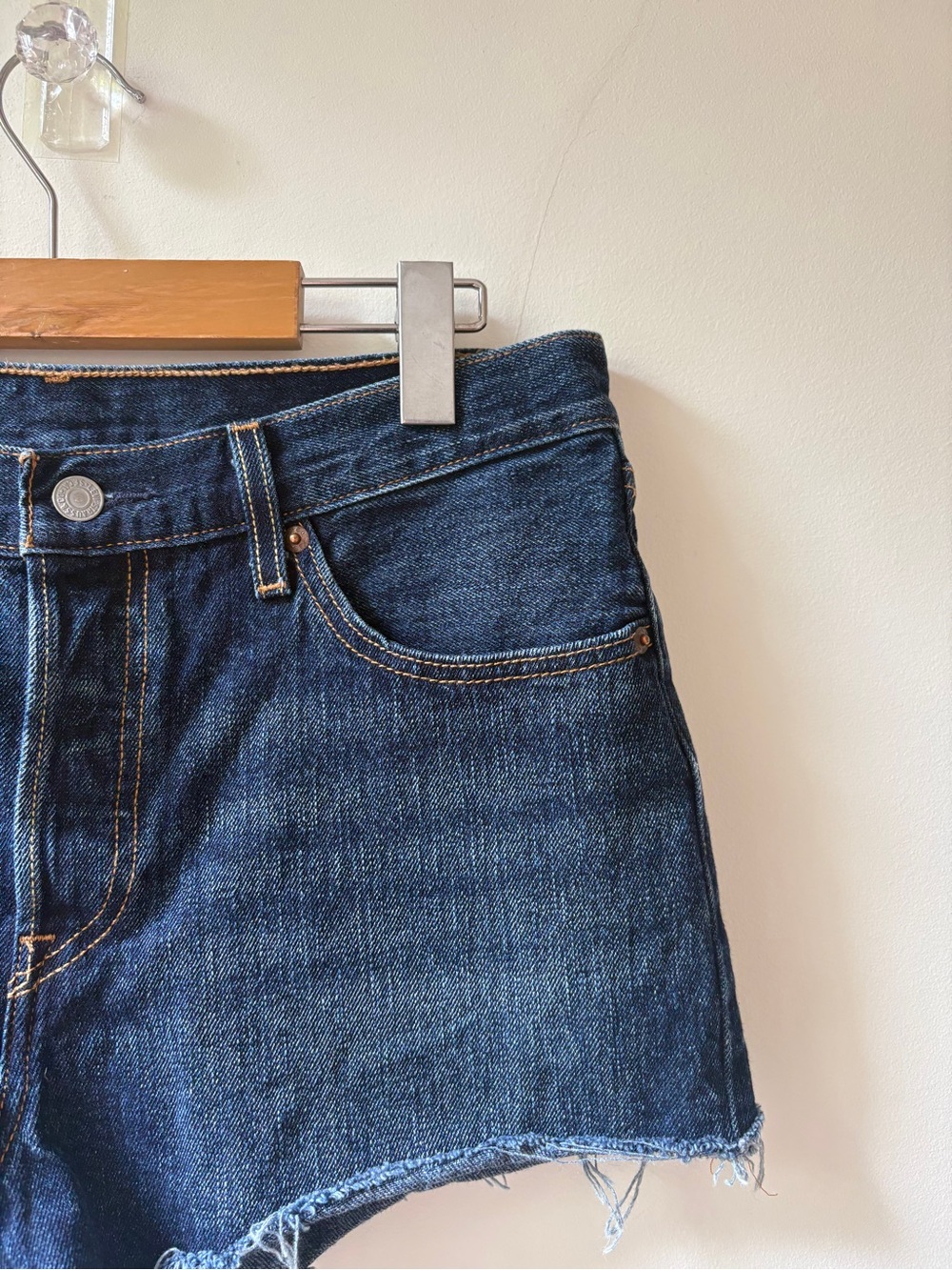 Levi's 501 Denim Shorts - Picture 6 of 14